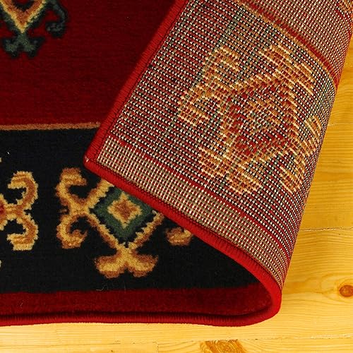 Miniatura 5 de SUPERIOR Colección tradicional Santa Fe (2.6X 8 Runner)- Rojo