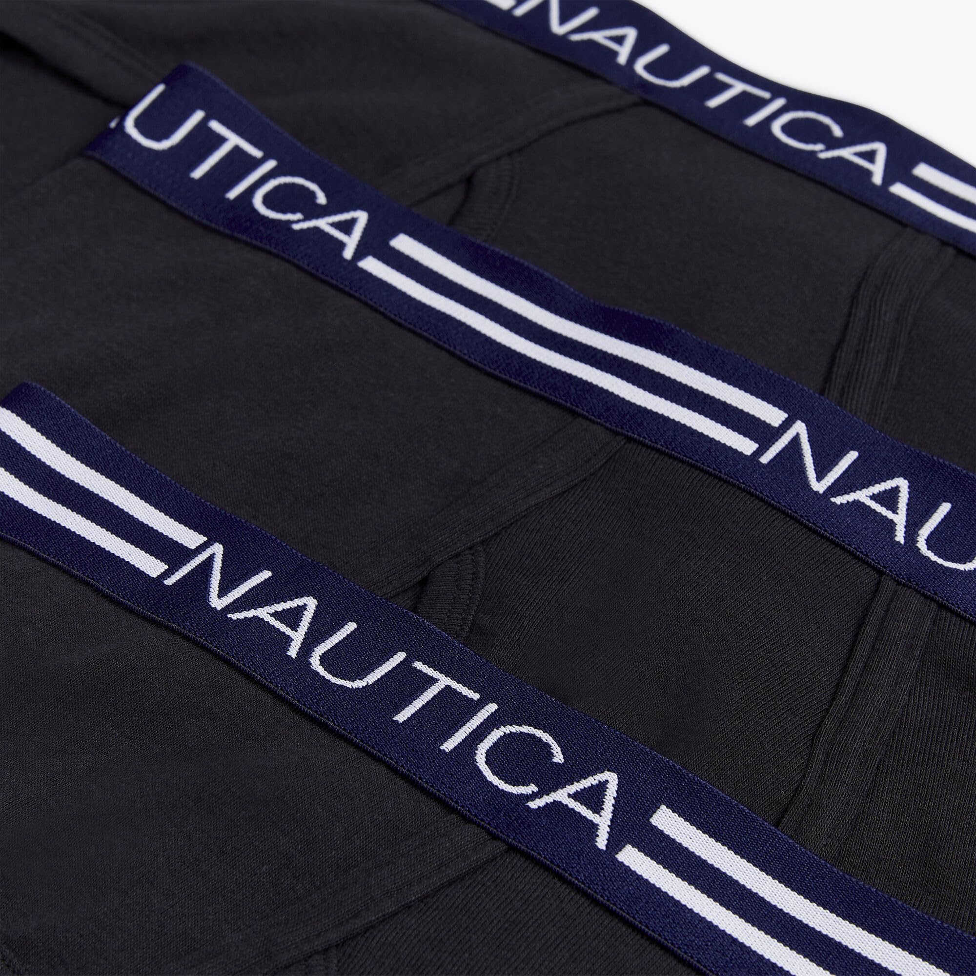 Nautica Classic Cotton 3-Pack Fly Front Briefs Mutande da Uomo Uomo (Pacco da 3)