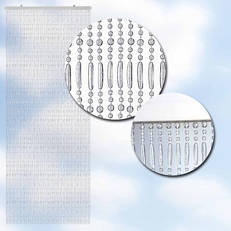 Türvorhang Fliegenschutz – Holzperlenvorhang 90x200cm – Für Balkon & Terrassentür Dekorativer Insektenvorhang Türvorhang Fliegenschutz – Holzperlenvorhang 90x200cm – Für Balkon & Terrassentür Dekorativer Insektenvorhang