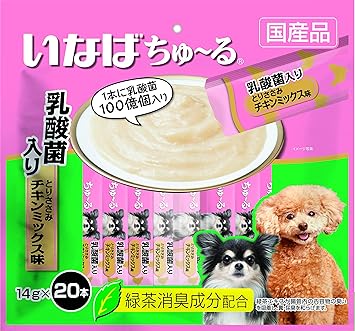 Amazon いなば 犬用おやつ ちゅ る 乳酸菌入り とりささみ チキンミックス味 14グラム X いなば ペット用品 通販 Amazon いなば 犬用おやつ ちゅ る 乳酸菌入り とりささみ チキンミックス味 14グラム X いなば ペット用品 通販