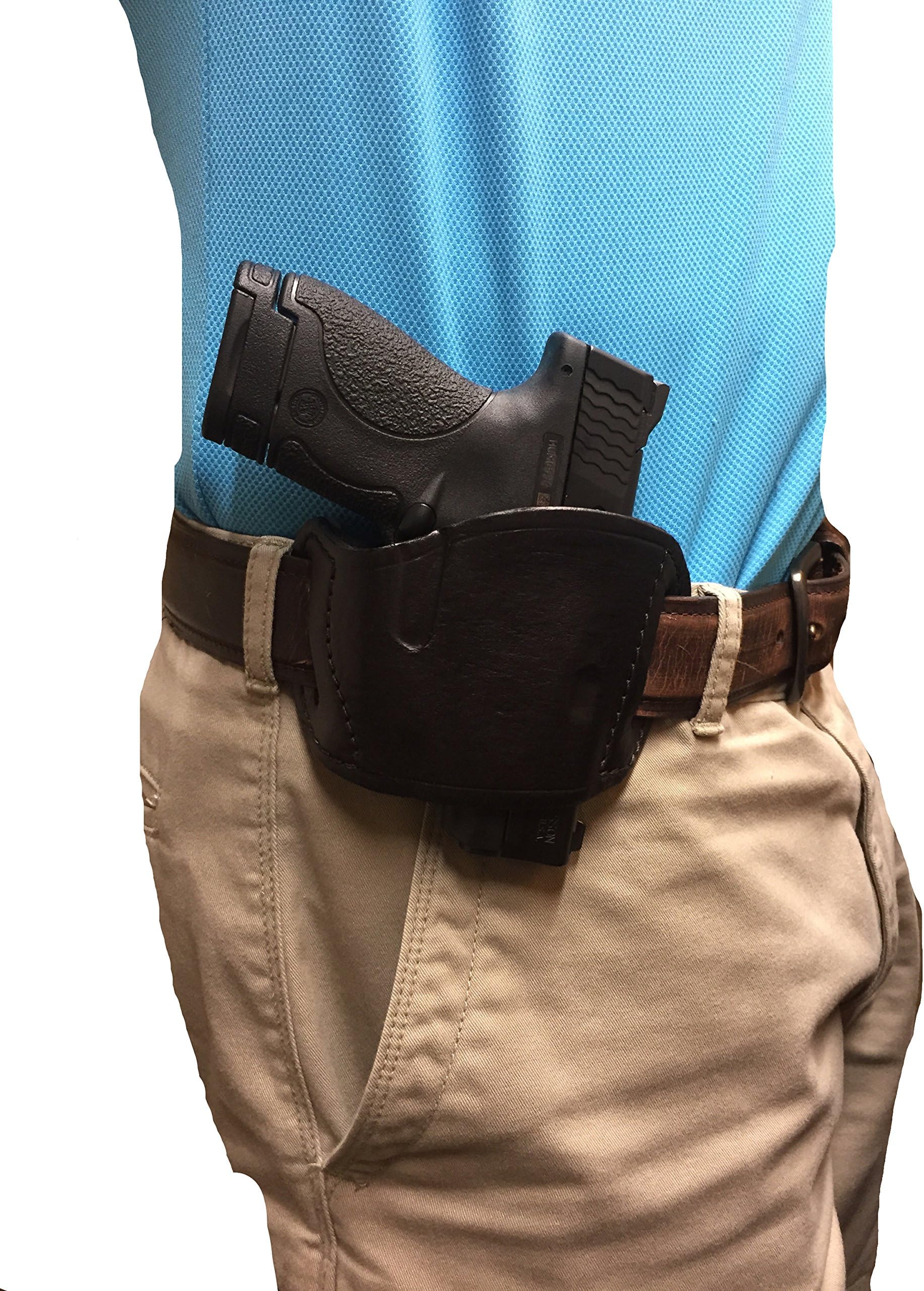 Leather Gun Holster fits Baby Desert Eagle 9mm, 40, 45