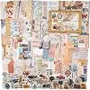 Knaid 200 Pieces Vintage Ephemera Pack Decoupage Paper Junk Journal Kit Scrapbook Planner Sticker Supplies for Art Journaling Bullet Journals Collage Craft Notebooks Album Crafter Gifts (Forest)