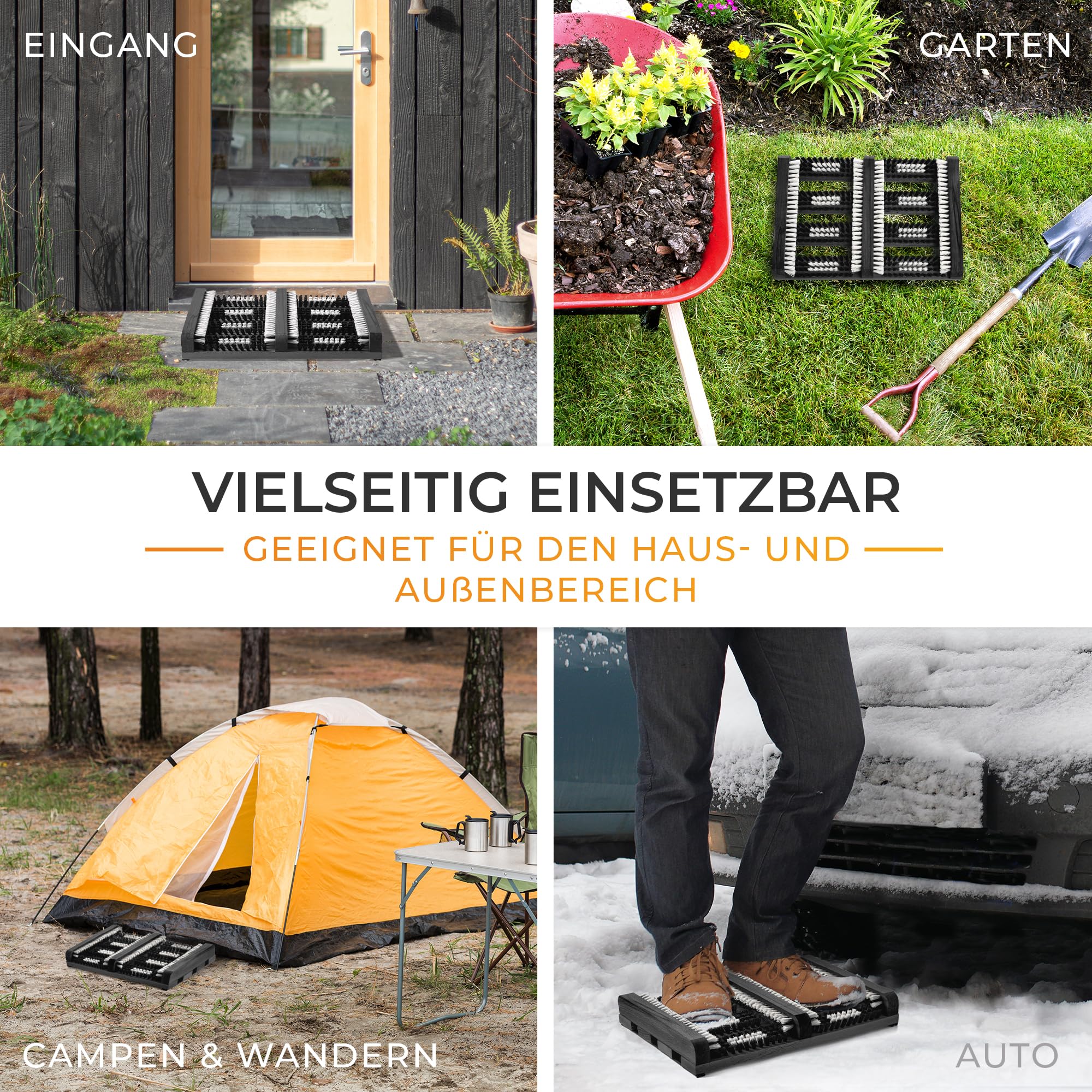 Arlmont & Co. Grattoir à Chaussures D'extérieur En Fonte - Canada