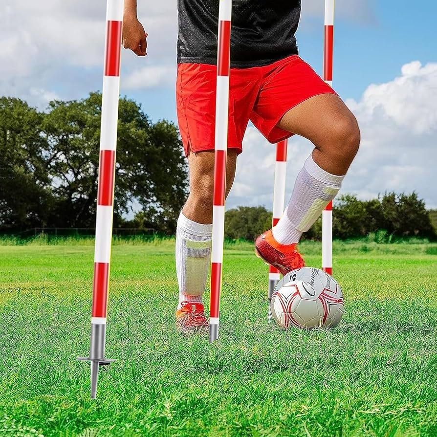 Amazon.co.jp: トレーニング・アジリティ・ポール 芝生用