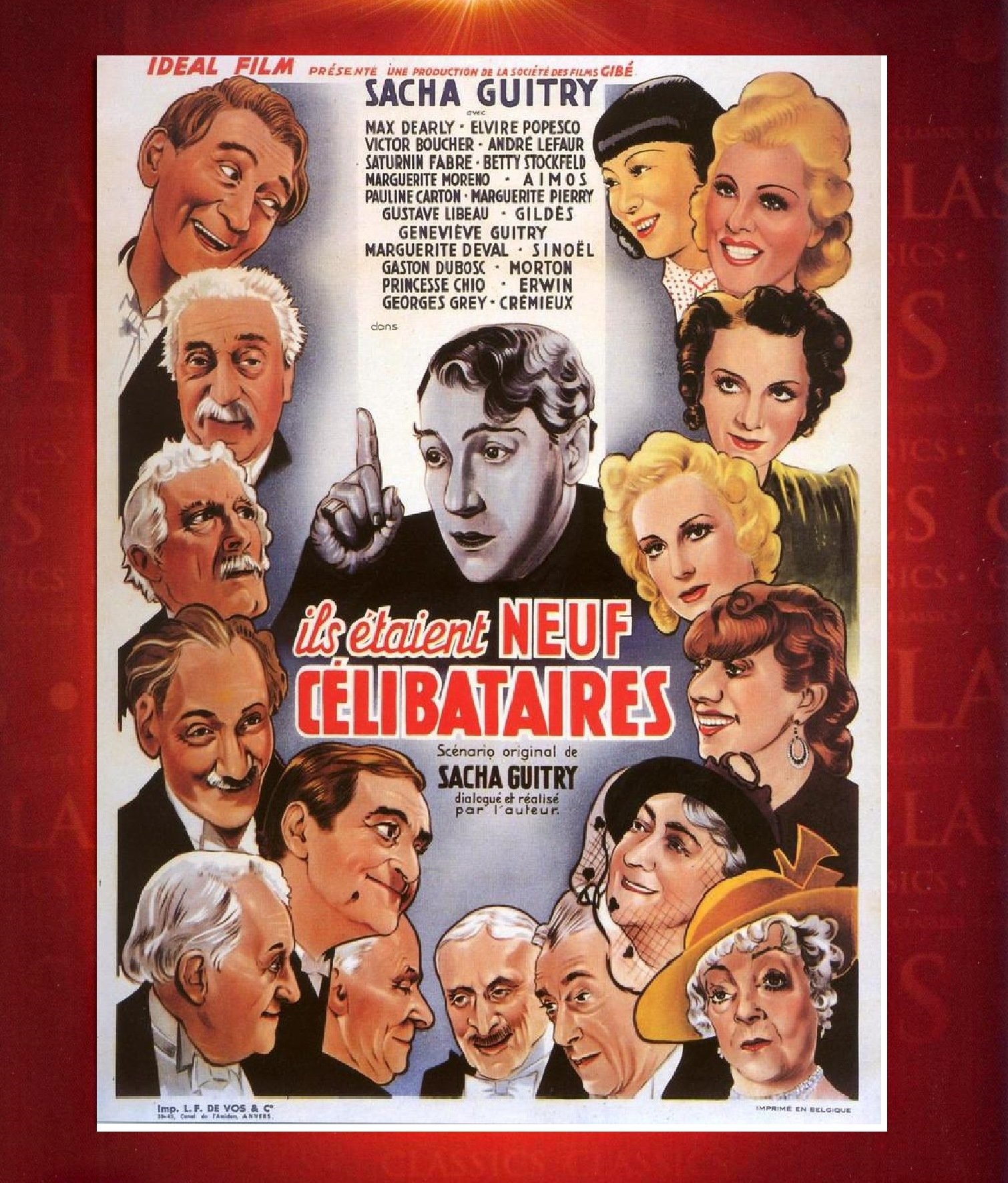Ils étaient neuf célibataires [DVD]