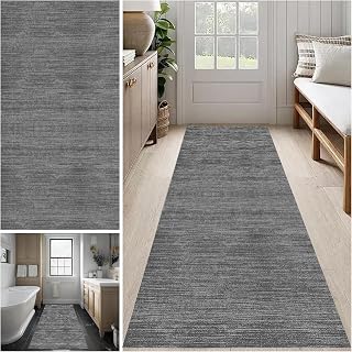 Heavy Duty Carpet Runners for Hallway 40 x 60 cm Washable Rugs Corridor, Non Slip TPR Backed Hallway Kitchen Runners Rugs for Tiles, Wood, Hard Floors- Stairs Entryway, Kitchen, Bathroom