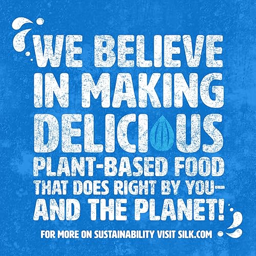 Vista 7 de Silk Leche de almendra estable en estantes, vainilla sin azúcar, sin lácteos, vegana, proyecto verificado sin OMG, 1 cuarto de galón