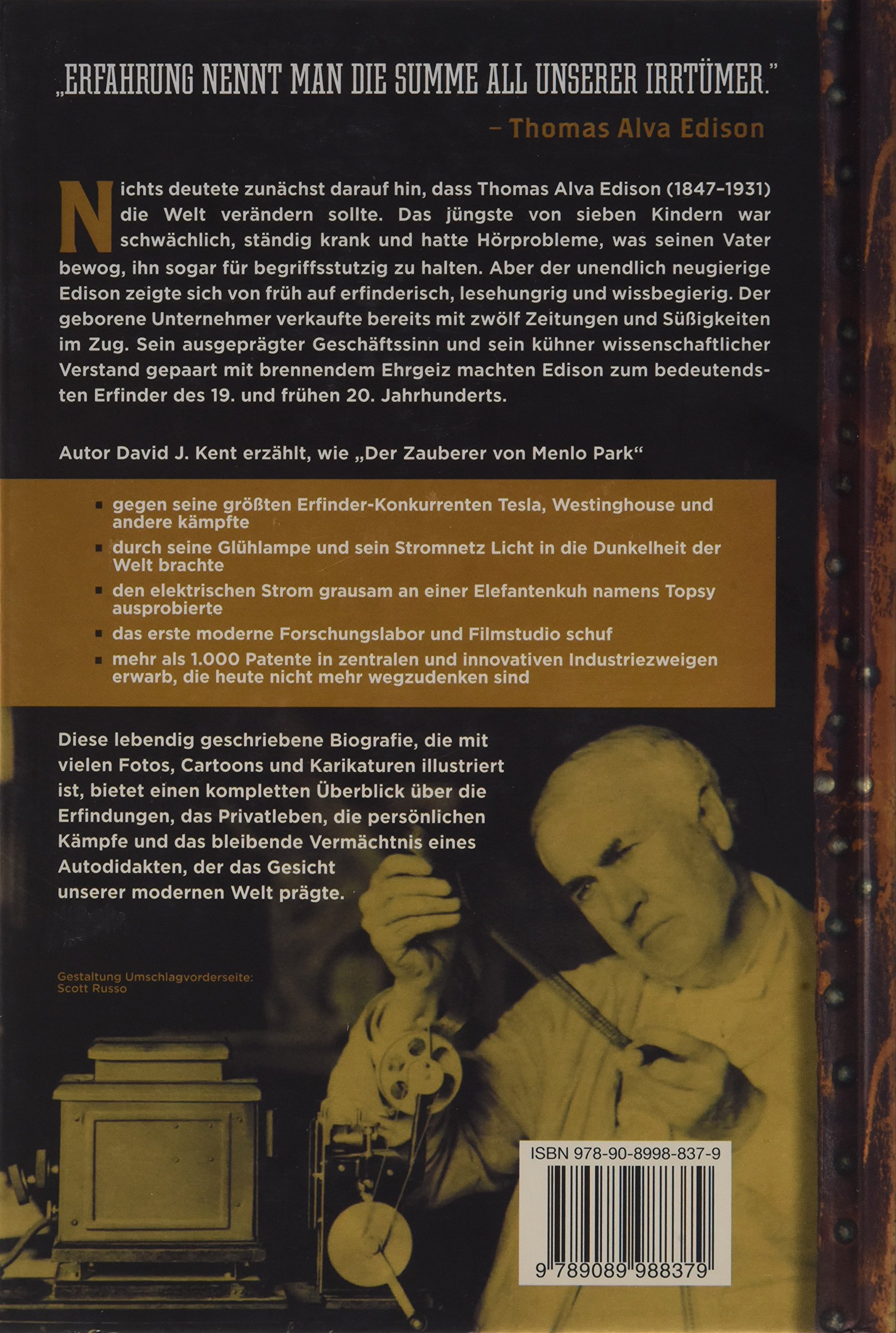 Thomas Edison: Der Erfinder der Modernen Welt