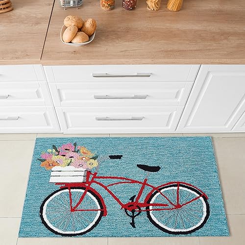 Miniatura 5 de Liora Manne FrontPorch - Alfombra para interiores y exteriores, diseño novedoso, enganchada a mano, resistente a la intemperie, estabilizada a los