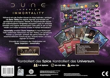 Dire Wolf Digital DWDD0006 Dune: Imperium - Immortality Game, Multicoloured, Colourful