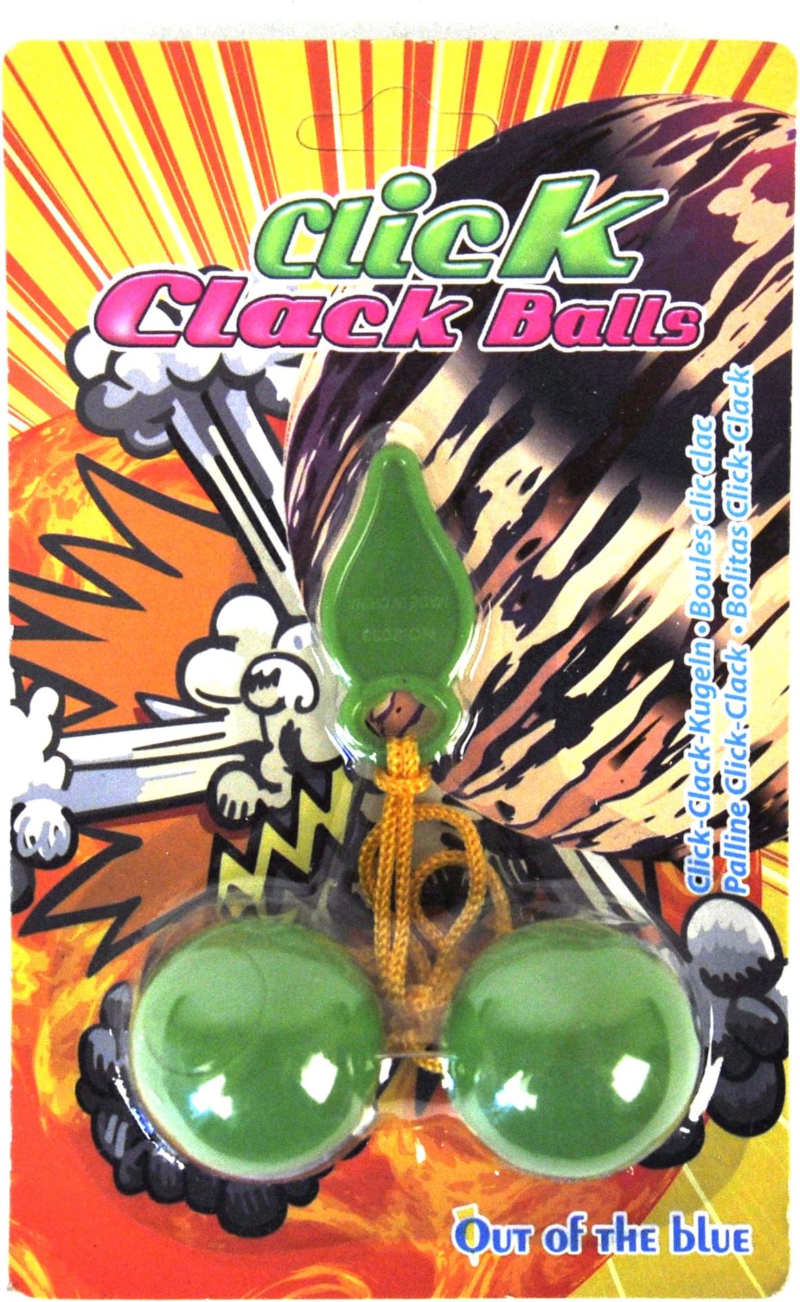 Klacker Balls Game Looking For Danger For Rhythmisches Klac