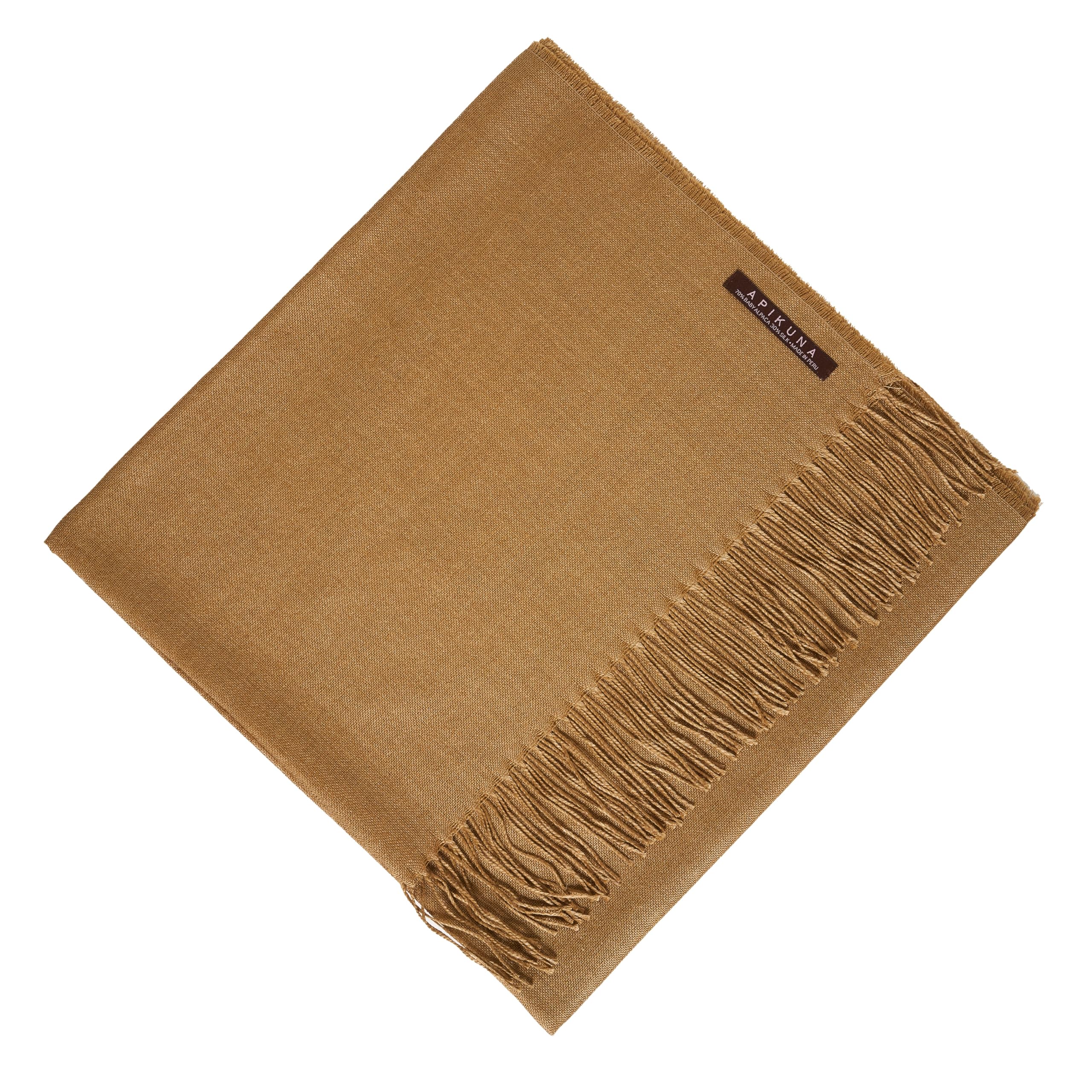 Premium Schal aus 70% Baby Alpaka, 30% Seide (200x70cm) – Eleganter Pashmina für Damen & Herren, alle Jahreszeiten – Perfekt für besondere Momente