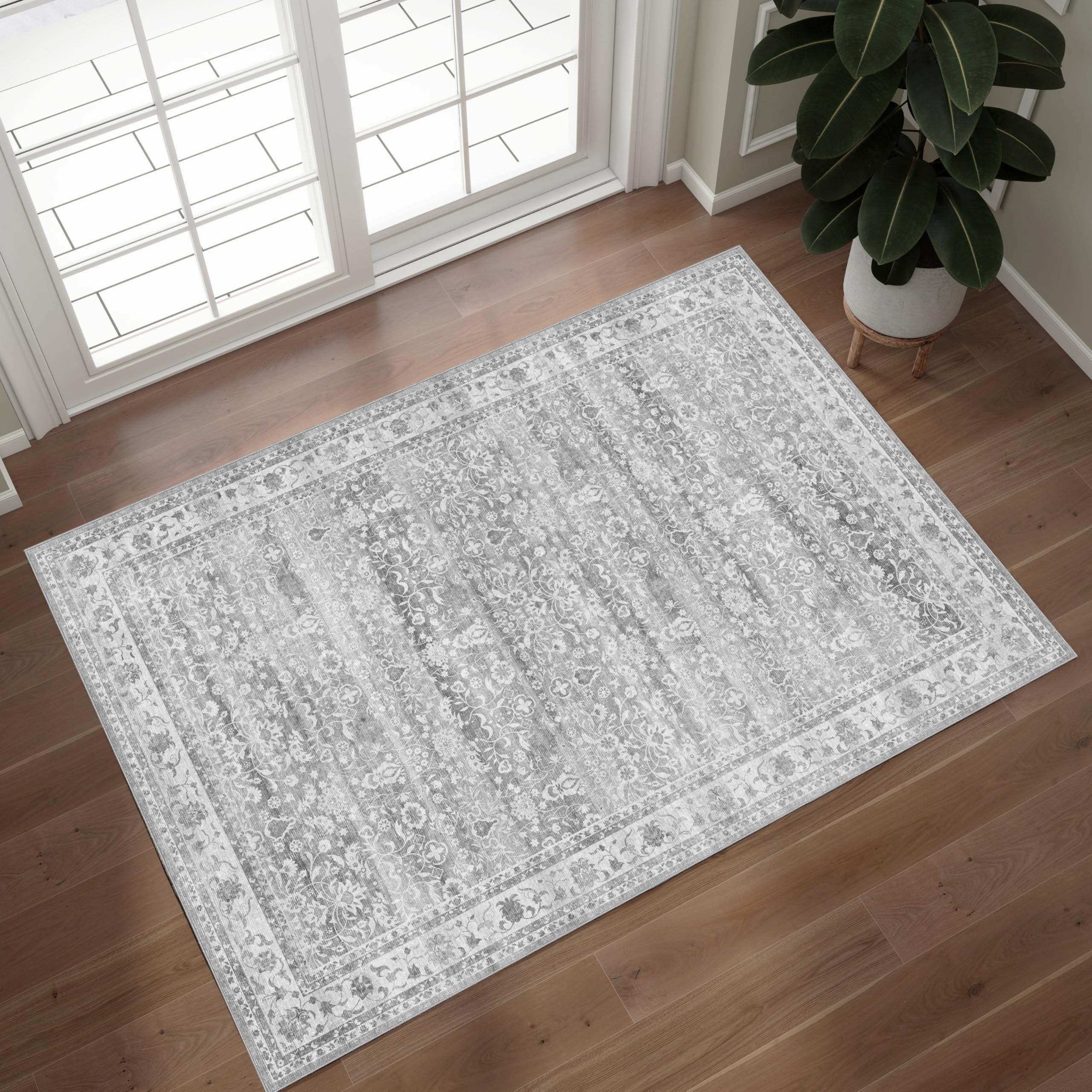 Amazon.com: HOYAWU 2x3 Rug, Non Slip Washable Rug, Low Pile Soft