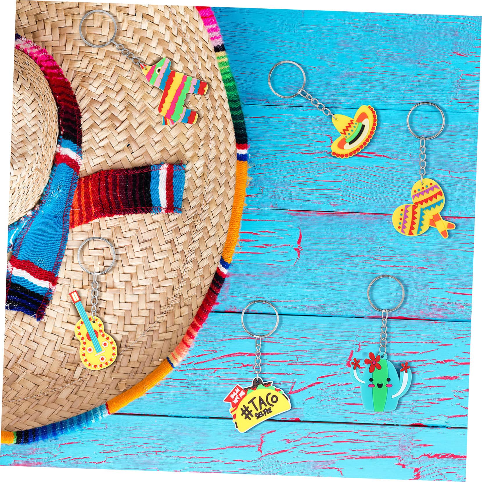 minkissy Catta Catta Catto Divertente Compleanno Keychain Fiesta Sospeso Decorazioni Ciondolo Appeso A Chiave Portachiavi Keyrings Arredamento Chiave Keeychain Pvc