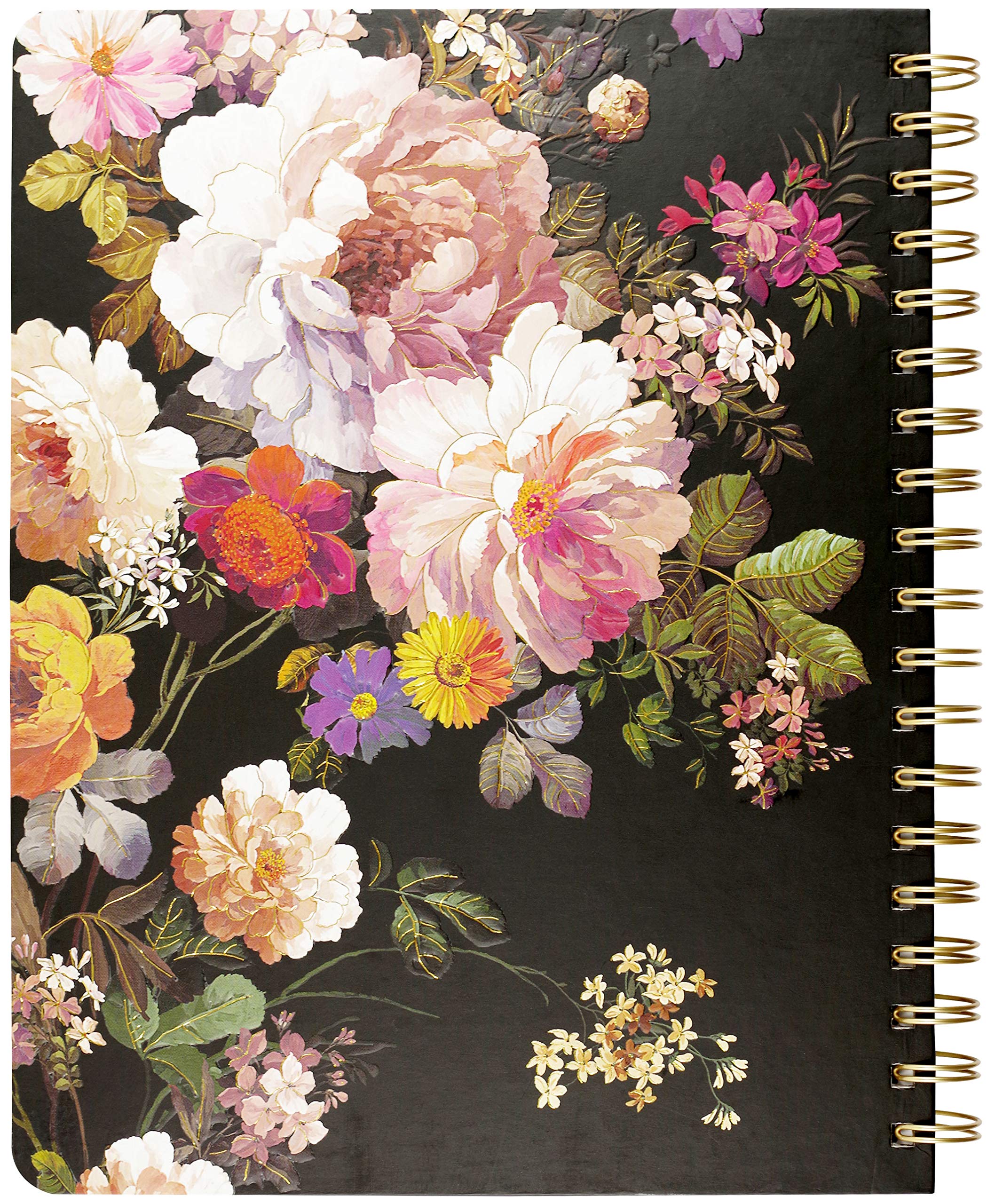 2021 Midnight Floral Desk Calendar