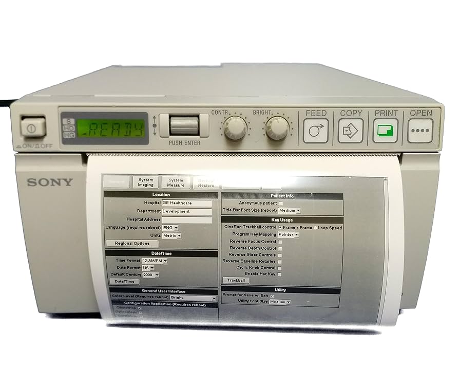 SONY プリンター UP-897MD Amazon.com : Sony Up-897md Analog Photo Thermal Printer