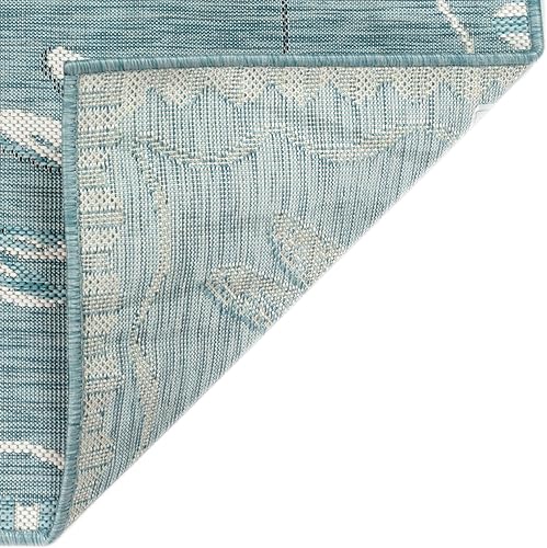 Miniatura 5 de Liora Manne Carmel - Alfombra para interiores y exteriores, estilo natural, cómoda y duradera, telar eléctrico, material de polipropileno,