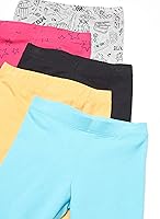 Vista 2 de Tienda Essentials - Leggings para bebés, niñas y niñas pequeñas (antes Spotted Zebra), paquete múltiple