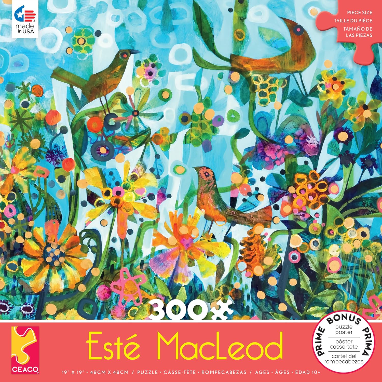 Ceaco - Este Macleod - Bright Morning - Oversized 300 Piece Jigsaw Puzzle