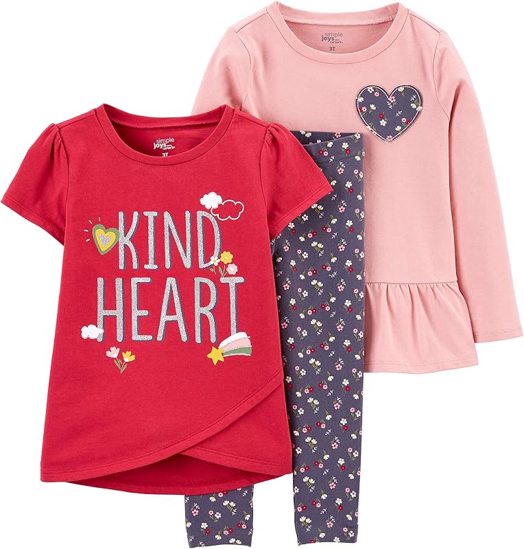 Baby Girls' 3-piece Playwear Set