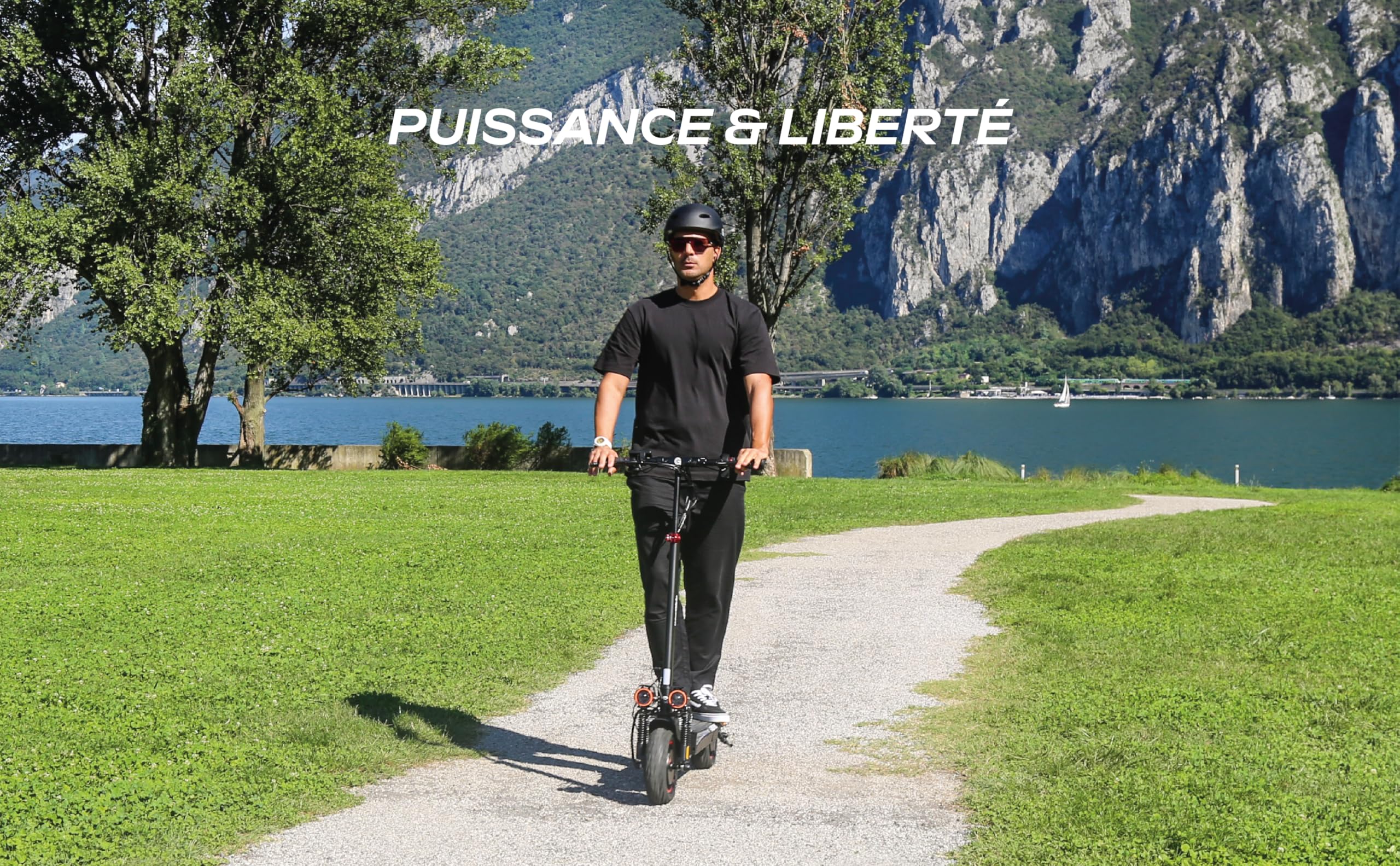 Trottinette Électrique Adulte UrbanGlide All Road 6 2X2 Autonomie Jusqu'a 80 km - Pneu Cross 10" Tubeless - Batterie 54V - Poids 30Kg