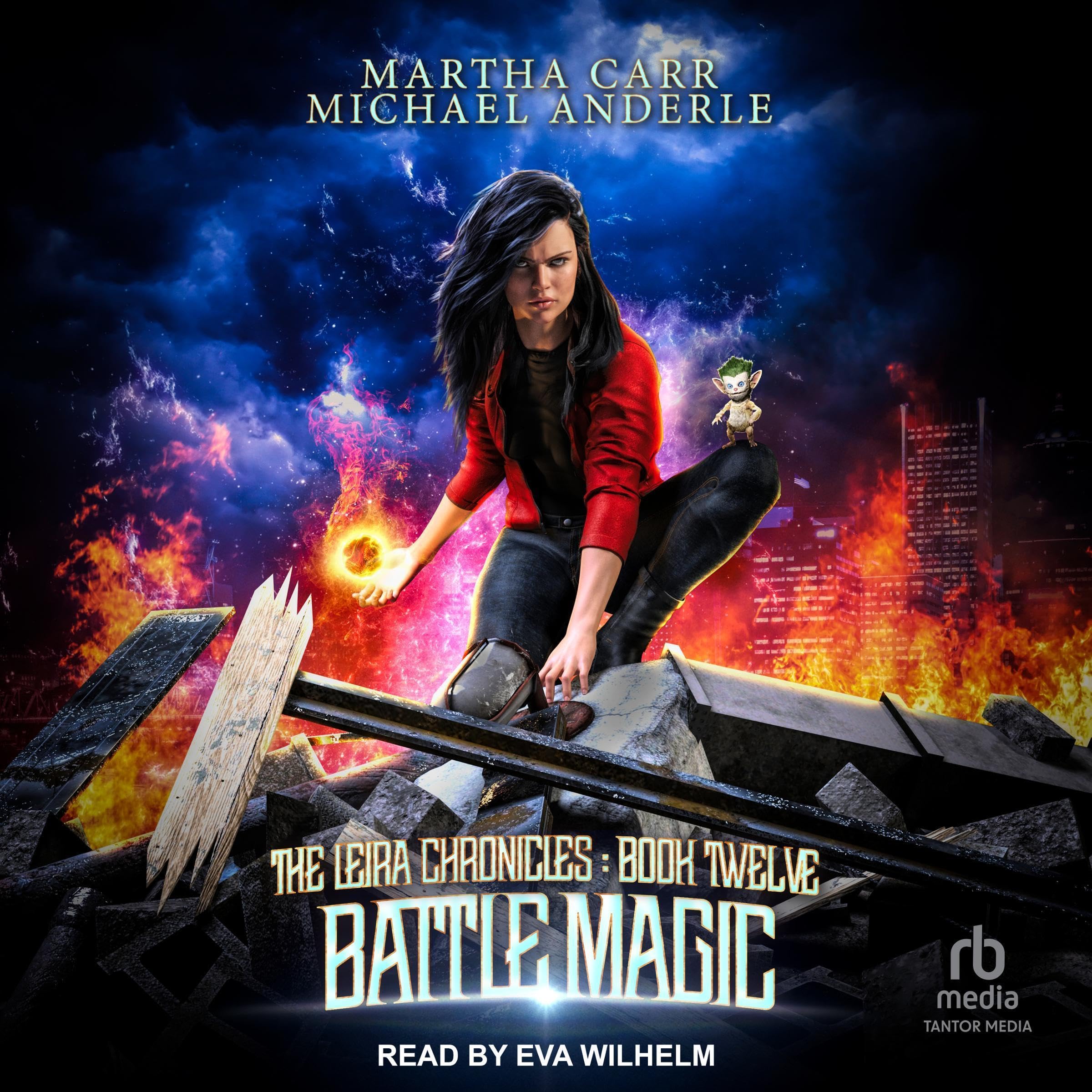 Cover art for Battle Magic: The Leira Chronicles, Book 12