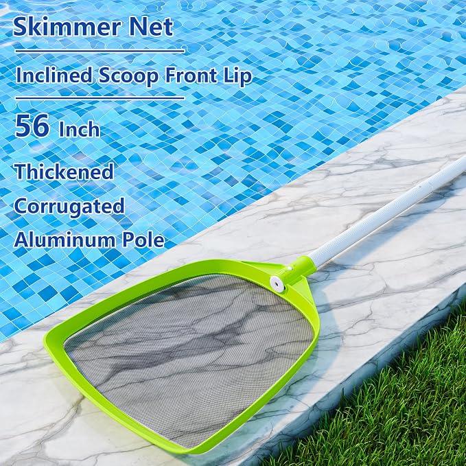 Red para piscina con poste ajustable de 72 pulgadas miniatura 5