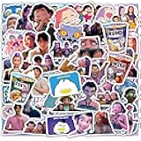 60PCS Pop Demon Hunters Stickers – Korean Idol Movie, 3D Anime, Huntrx, Saja Boys, Jinwoo, Rumi, Tiger, Zoeystery, Miromabby – Waterproof Vinyl Sticker Pack for Laptop, Water Bottle, Scrapbook