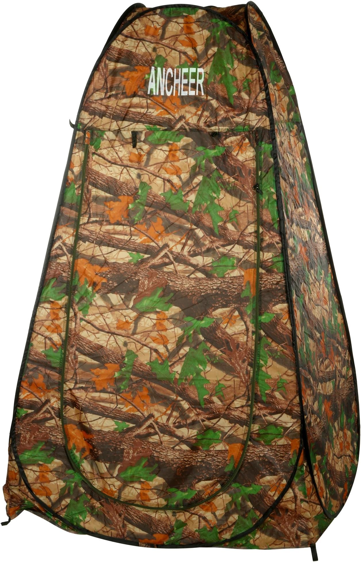 ANCHEER Pop Up Tents Print Polyester Portable Quick Pop Up Toilet Shower Changing Room Camping Beach Dresses Tent Carry Bag