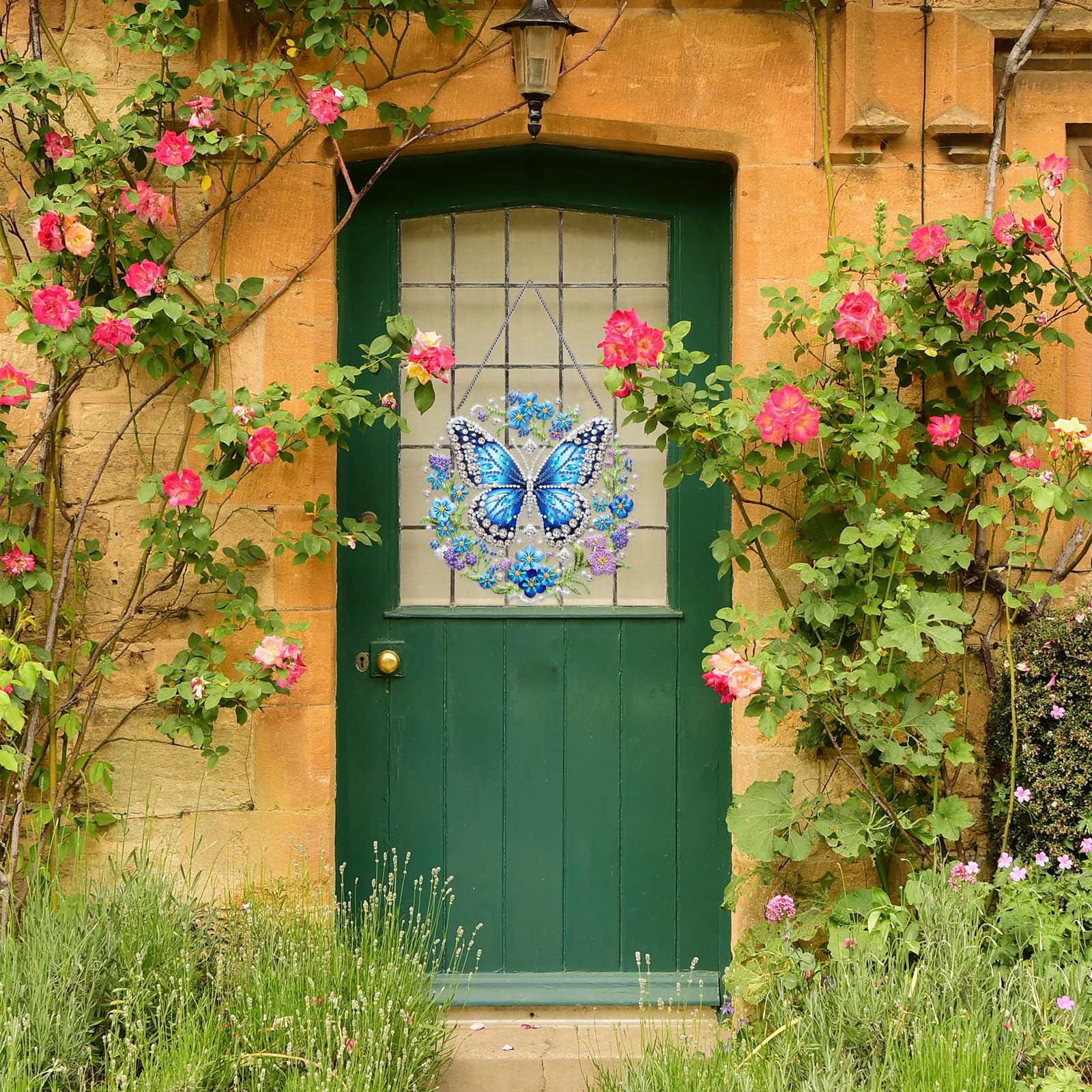 Kit Diamond Painting Pendente Farfalla - DIY Con Diamanti 5D, Catena Inclusa, Per Decorazione O Regalo - Foto 13