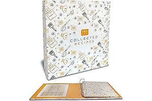 Better Kitchen Products Recipe Binder: Effortlessly Organize Your Culinary Inspirations