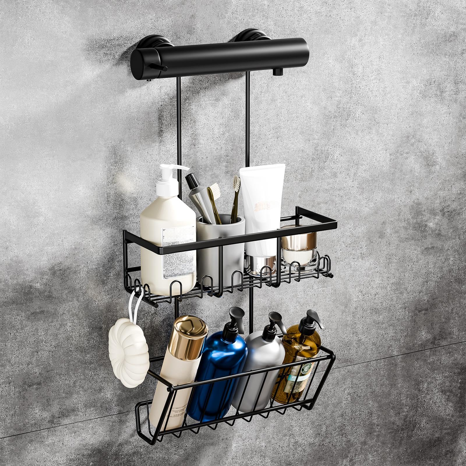 étagère de douche sans perçage suspendue