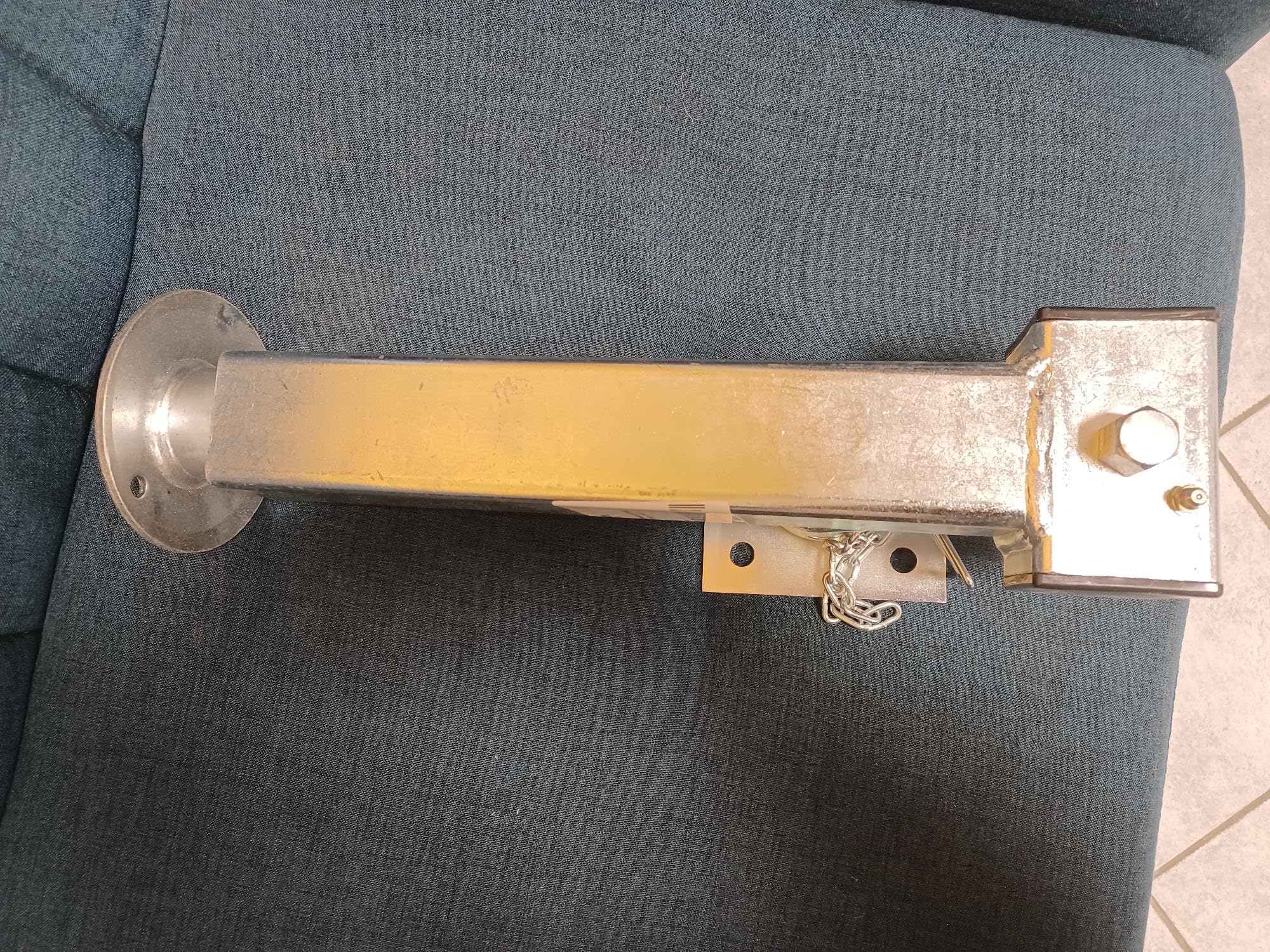 WINTERHOFF SF60-19-280 ausziehbare Kurbelstütze für Anhänger 1300 kg 415-655 mm, 48 mm Vierkantprofil, stabile Konstruktion, komfortable Höhenverstellung und sichere Positionierung