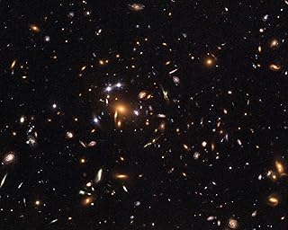 Hubble Space Telescope Poster Photo A Gravitationally Lensed Quasar NASA Posters Photos 11x14
