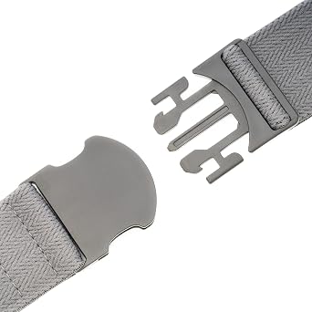 Stretch Belts | Elastic Nylon | Easy Adjustable Buckle | Comfort Fit