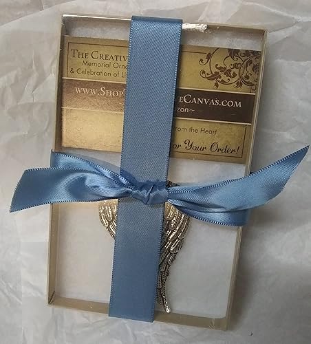 Miniatura 4 de Pet Memorial - Alas de ángel guardián con estampado de patas, adorno de Navidad en memoria, regalo de condolencias de Furbaby