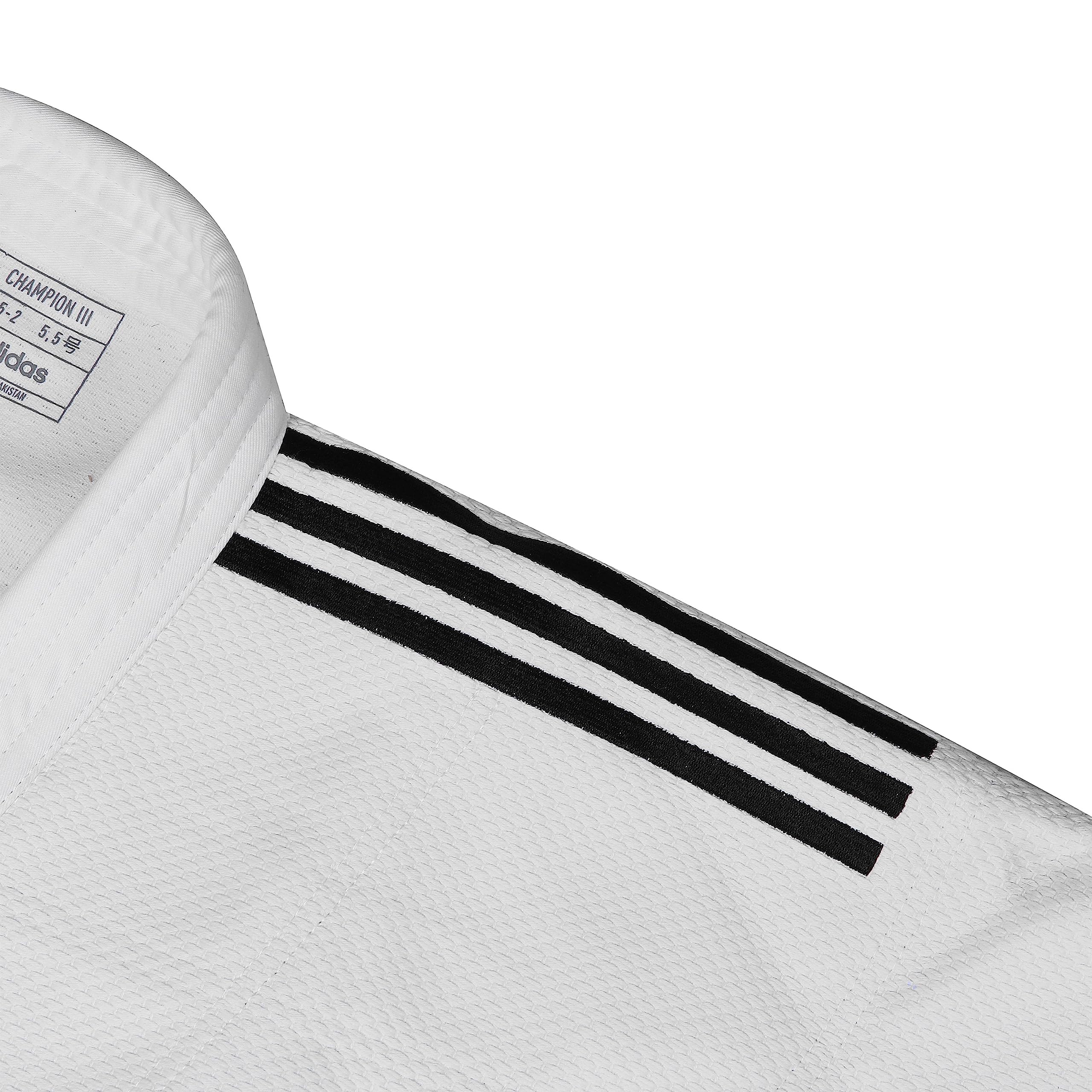 Adidas Kimono de Judo Blanc Champion III IJF Taille 175-2