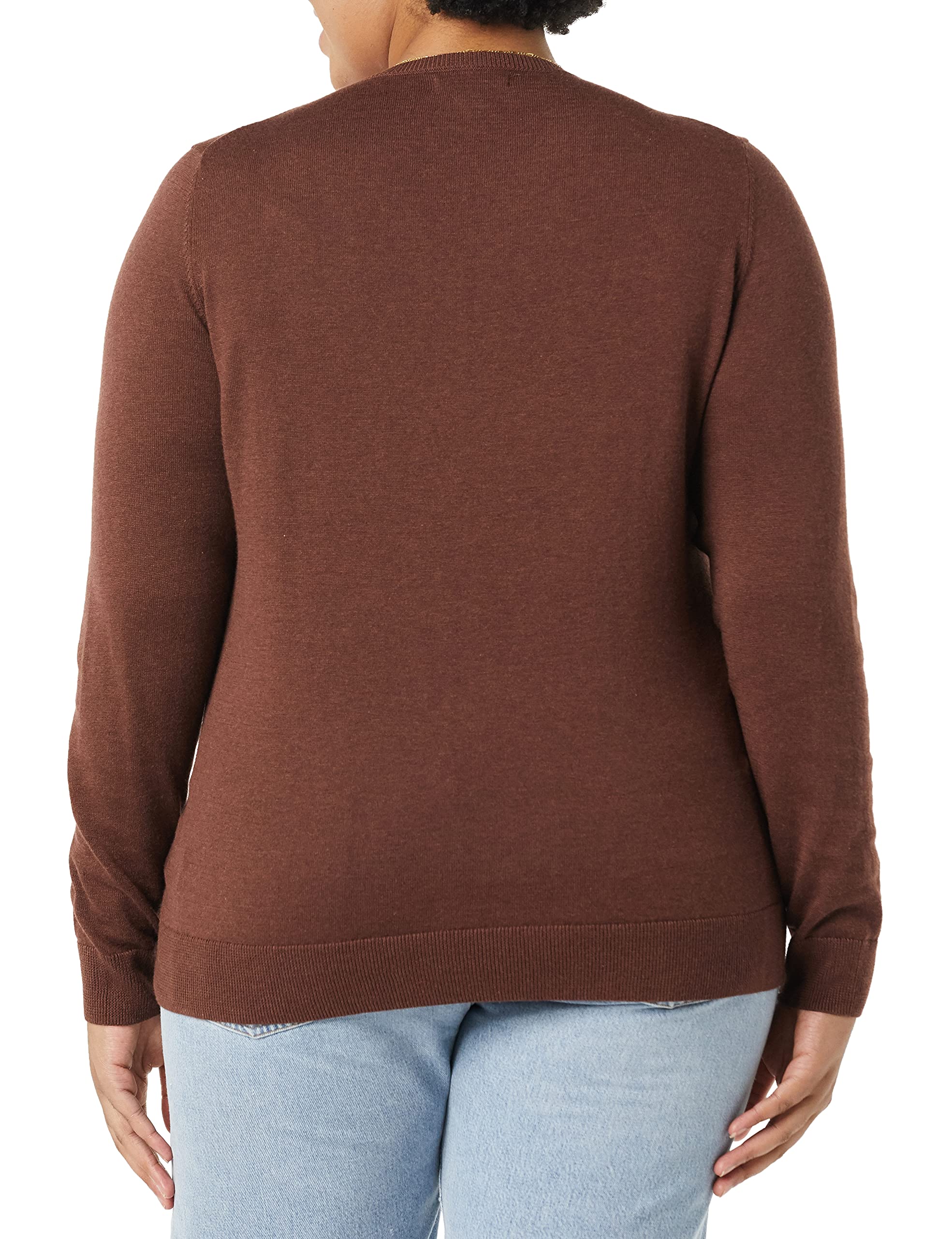 Amazon Essentials Maglione con Scollo A v A Maniche Lunghe Leggera con vestibilità Classica (Taglie Forti Disponibili) Donna