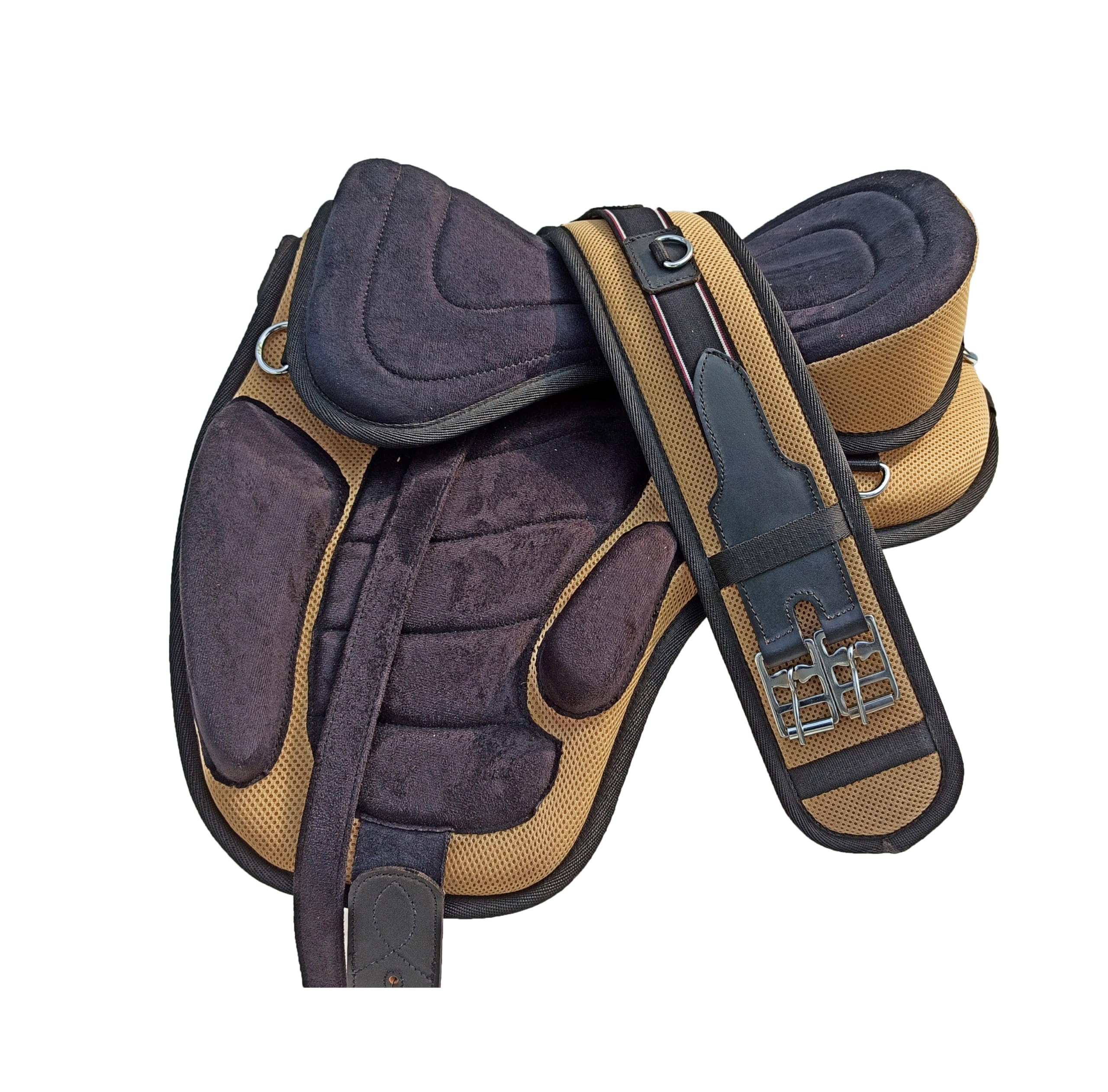 Freemax Treeless English Synthetic Horse Saddle Lightweight Handmade Flexible