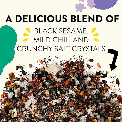 Miniatura 4 de Just Spices Topping de Aguacate, 2.11 OZ  Mezcla de especias para aguacate  También para refinar boles y ensaladas  Con sésamo negro, tomate y