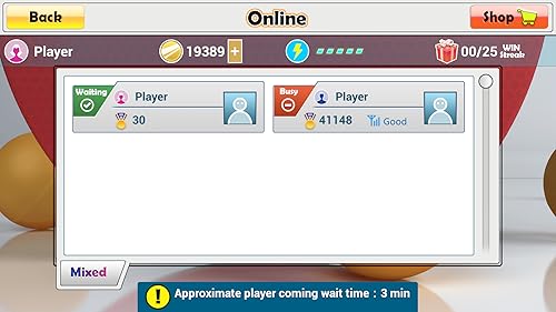 Virtual Table Tennis