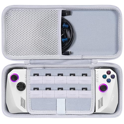 Aenllosi Hard Carrying Case Replacement for ASUS ROG Ally XRog Ally 7 inch 120Hz Gaming Handheld,Organizer for AMD Z1 Extreme Processor Game