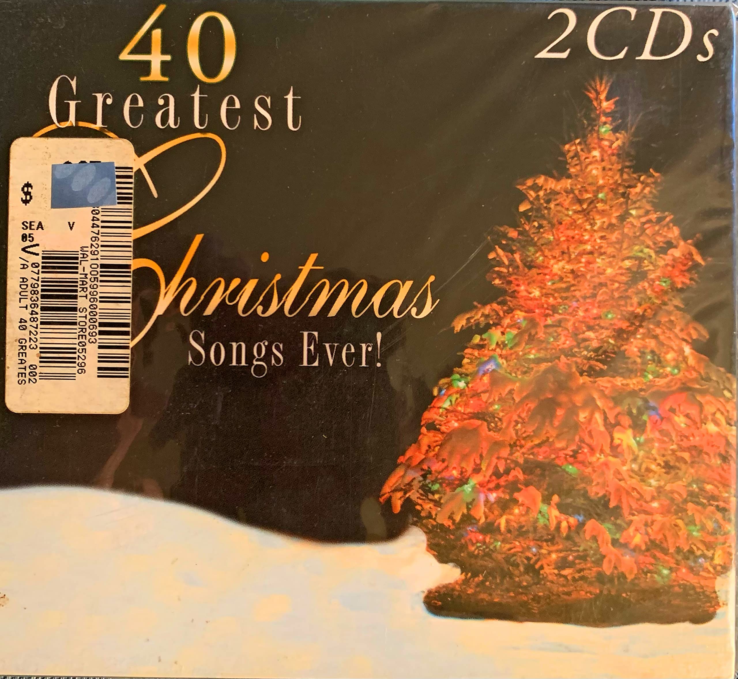 40 Greatest Christmas Songs Ever [Audio CD]