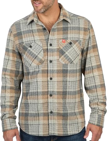 The American Outdoorsman Mens Legendary Shirt - Ultra Soft Stretch Flannel Shirt