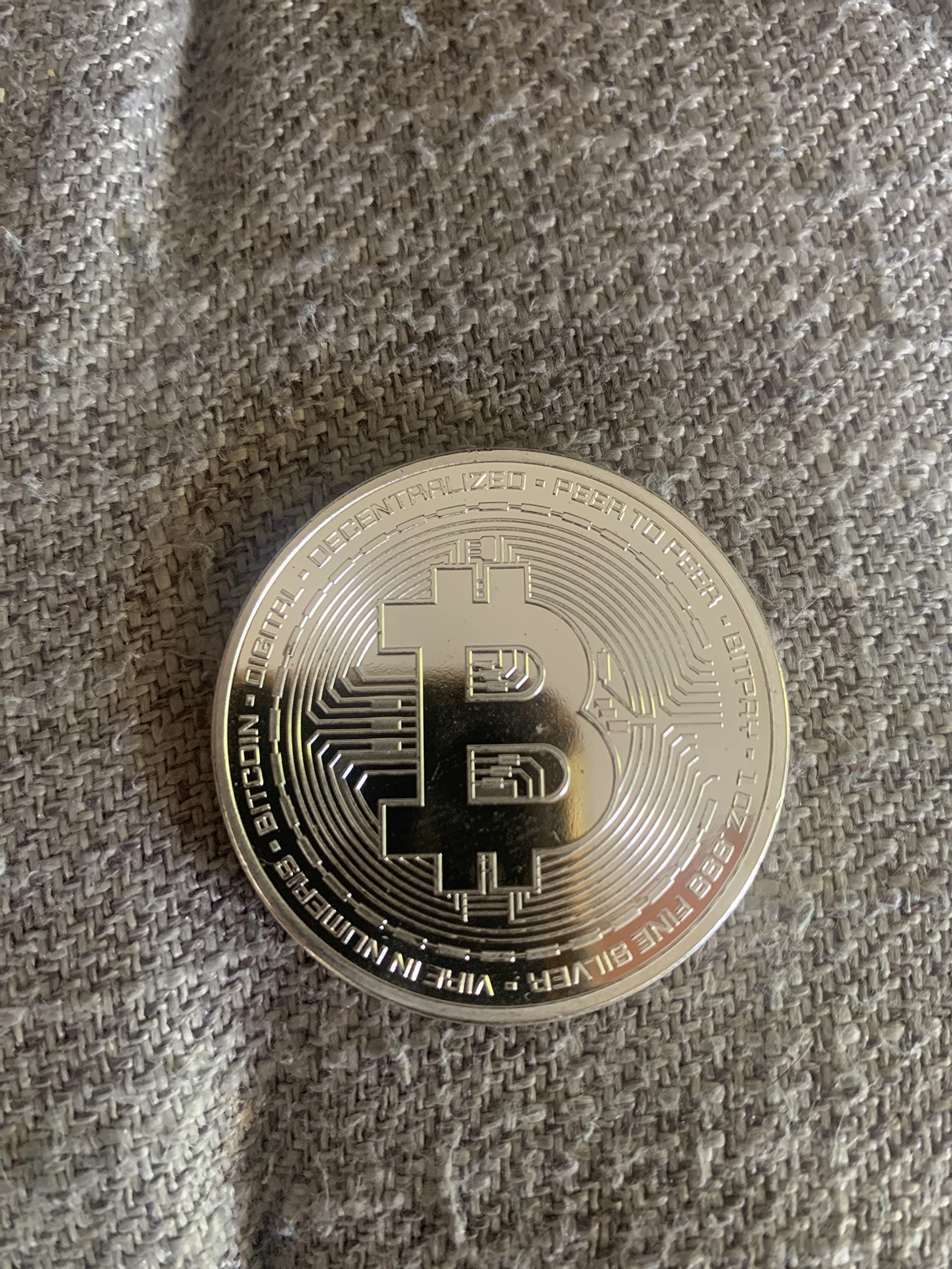 1 Troy Oz .999 Silver Cryptocurrency Bitcoin Round Private Mint  uncirculated in Protective Capsule : Amazon.in: Fashion