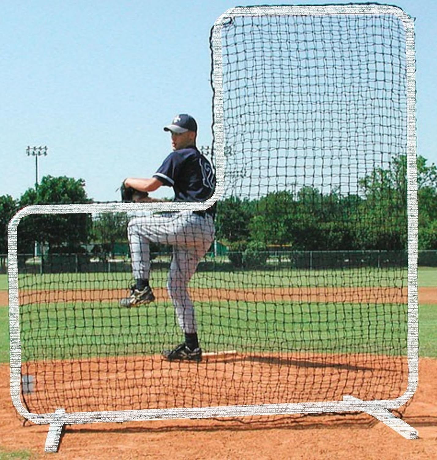 COLLEGIATE REPLACEMENT PITCHING PROTECTOR NET 7' X 7'