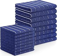 Vista 20 de Homaxy - Juego de paños de cocina y paños de vajilla de microfibra, 12 unidades, toallas de mano suaves y absorbentes a granel, trapos de 28 x 16