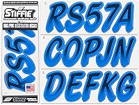 Vista 10 de Stiffie Whipline - Calcomanías de identificación alfanuméricas, adhesivos de números de registro para barcos y embarcaciones personales