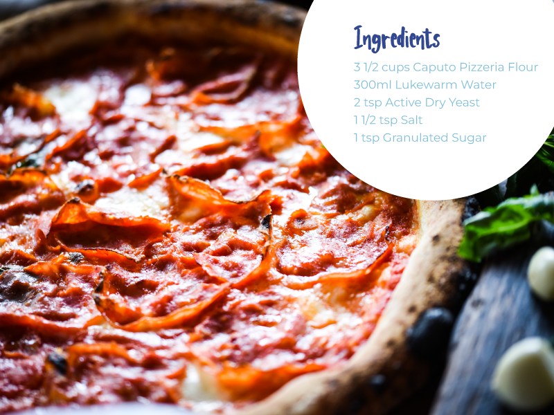 Amazon.com: Spicy World Antimo Caputo Blue Pizzeria Flour 55 LB