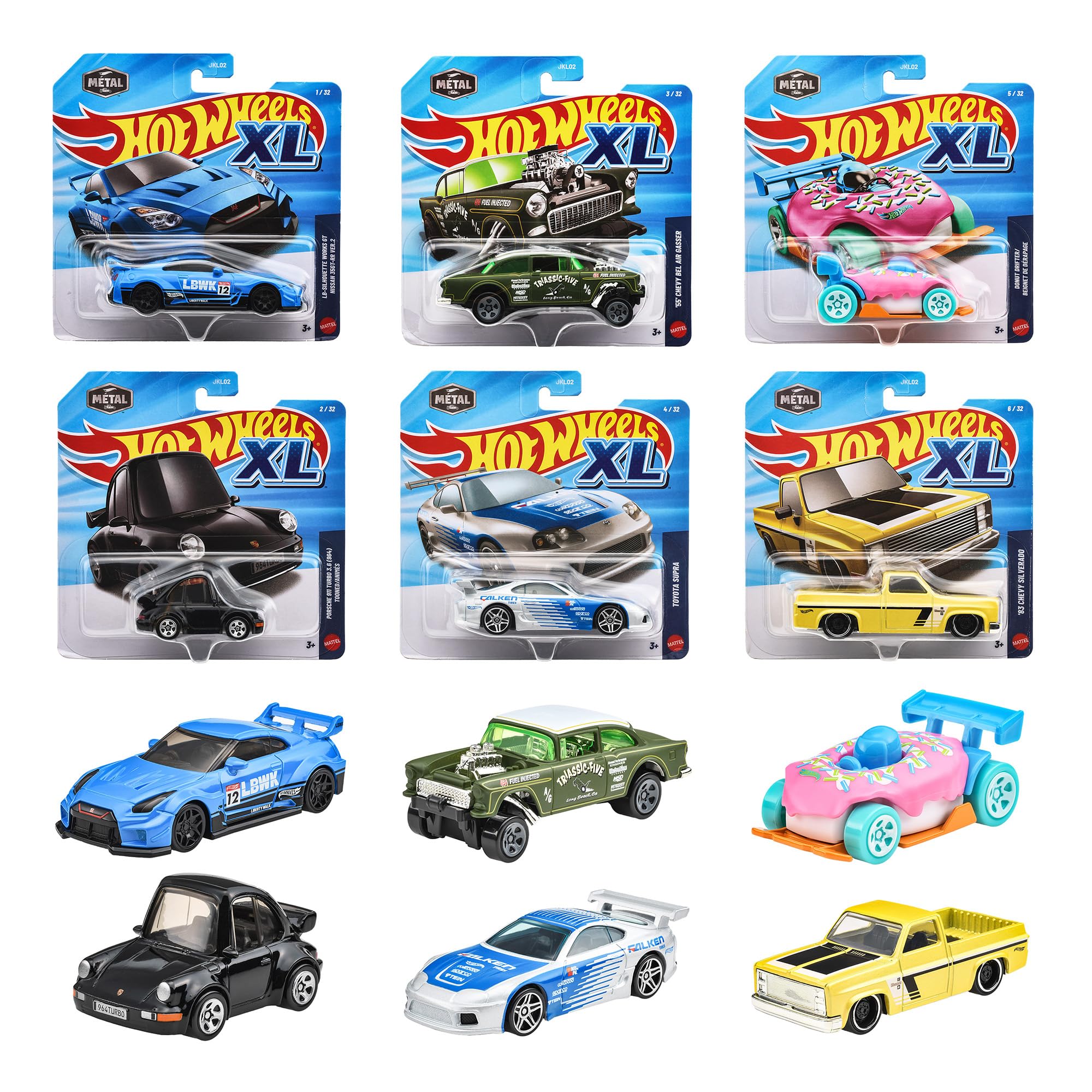 Amazon | ホットウィール(Hot Wheels) XL ベーシックカー アソート